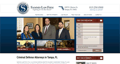 Desktop Screenshot of criminaldefenseattorneytampa.com